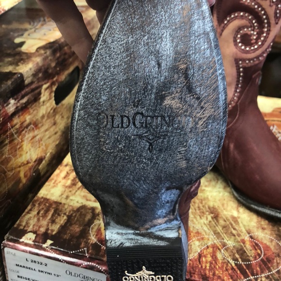 Ladies Old Gringo marsell skyni boots NWT - Picture 6 of 7